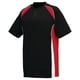 thumbnail image 1 of Camiseta juvenil Base Hit NEGRO/ ROJO/ BLANCO XS Ropa deportiva Augusta 1541, 1 of 1