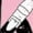AD-Pink, variant on Ski Rough Text Long Sleeve Youth T-Shirt