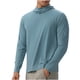 thumbnail image 2 of pstuiky manga larga para hombre, Blusa deportiva transpirable de manga larga con capucha para hombre, color liso top de hombre m, 2 of 4
