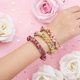 thumbnail image 3 of 6Pcs 6 Colors Glass Beaded Crochet Stretch Bracelets Set Fashion Nepal Bracelets for Women Mixed Color Inner Diameter: 1-7/8 inch(4.7cm) 1Pc/color, 3 of 7