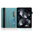 thumbnail image 2 of Tree Patterned Case for iPad 10th Gen 10.9" 2022, Card Slot Cover with Pencil Holder, Multi-Angle Viewing Stand, Pocket Design, Folio Leather Case for iPad 10th Gen 10.9" 2022, Blue, 2 of 6
