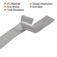 thumbnail image 4 of Unique Bargains 43.3' Absorb Sweat Non-Slip PU Tennis Racket Overgrip Tape Wraps Grey 6 Pack, 4 of 6