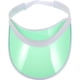 thumbnail image 3 of KAKOWELY Sombrero con visera de colores, sombrero decorativo para exteriores, sombrero con visera de ala ancha, sombrero de plástico para el sol., 3 of 4