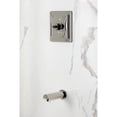 thumbnail image 2 of Kingston Brass KB8656CMLTO Manhattan Single-Handle Pressure Balanced Tub Faucet in Polished Nickel, 2 of 7