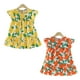 thumbnail image 1 of Vestido de verano para niña con volantes, vestido de túnica de verano para playa de 3 a 7 años, 1 of 6