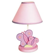 Bedtime Originals Butterfly Kisses Lamp With Shade