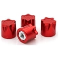 thumbnail image 3 of 4-Piece Aluminum Wheel Rim Center Cap Set (Red) - Model BJM365, Lightweight 15g Total, Compact 12x8x2cm Packaging, Durable Auto Hub Accessories for Enhanced Wheel Aesthetics and Protection, 3 of 7