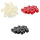 thumbnail image 1 of 75 piezas 16 mm dados opacos dados de seis lados en blanco DIY D6 juego de rol fiesta juguete Begie Zulema Juego de mesa de dados, 1 of 8