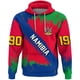 thumbnail image 2 of Sudadera con capucha con estampado de país de África y Namibia, informal, con mapa de bandera, Dashiki, para hombre, ropa, abrigo con emblema nacional, 2 of 5