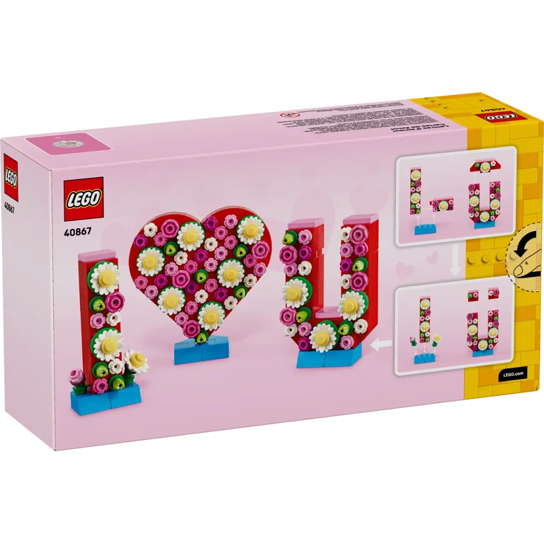 LEGO Love Letters 345pcs 40867 - Walmart.com