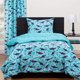 thumbnail image 1 of 2 Piece Shark Comforter Twin Set Kids Shark Bedding Under Sea Fish Creature, 1 of 4