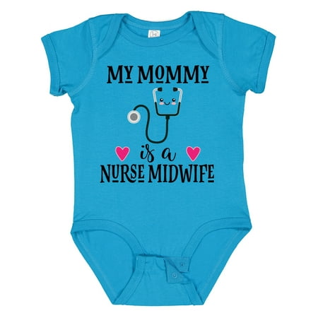 

Inktastic Nurse Midwife Mom Gift Baby Girl Bodysuit