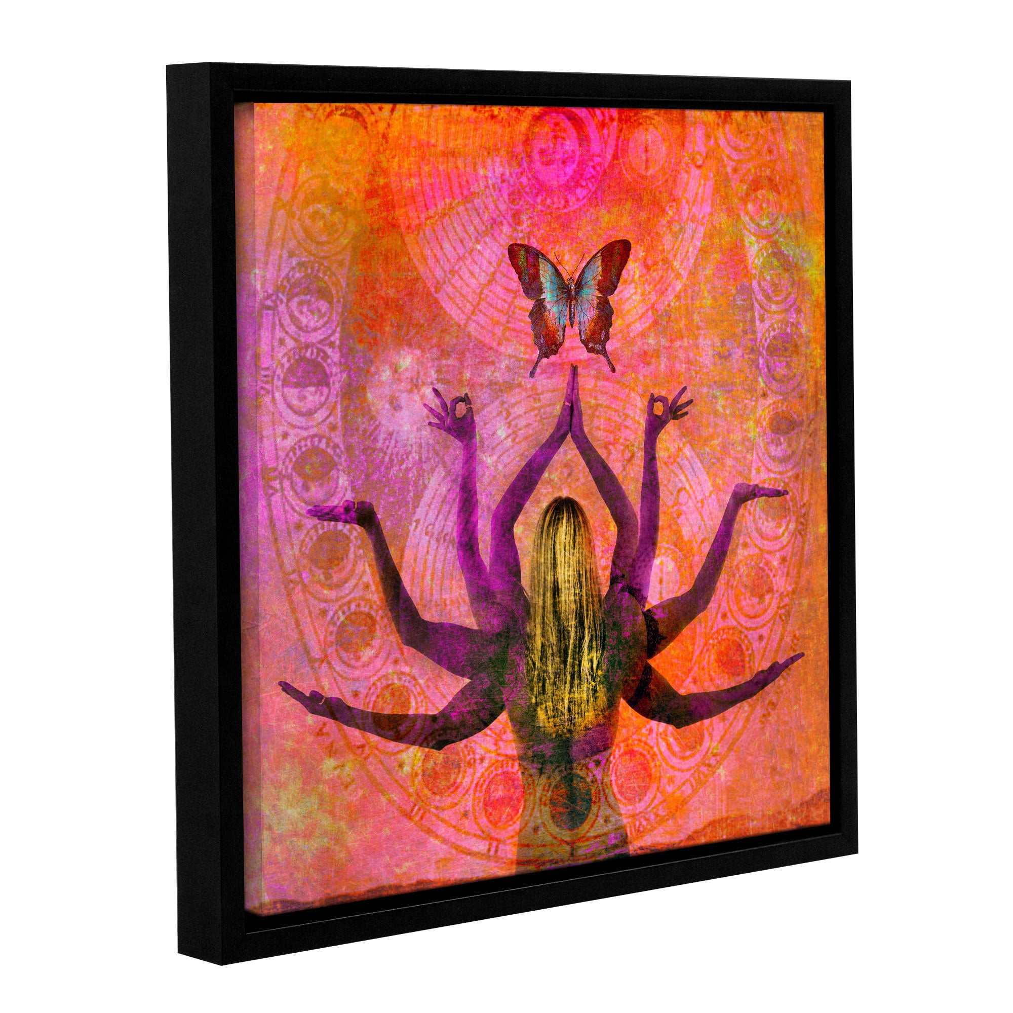 ArtWall Elena Ray "Celestial Goddess" Gallery-wrapped Floater-framed Canvas