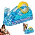 thumbnail image 2 of Clearance Under $10 | Acrylic Glitter Tape Dispenser With Liquid Flow Desktop Holder For Home And Office, 2 of 5