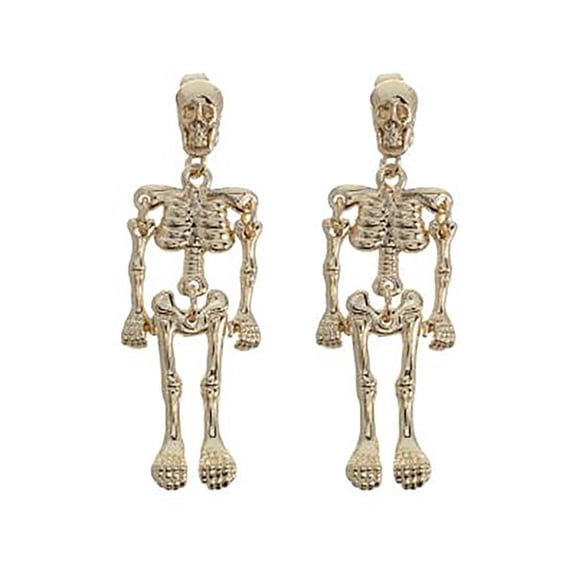 Skeletal Dangle Earrings