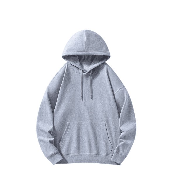 Pull en Coton Hip-Hop Printemps et Automne Col Rond Épaule Manches Longues Chemise Nue