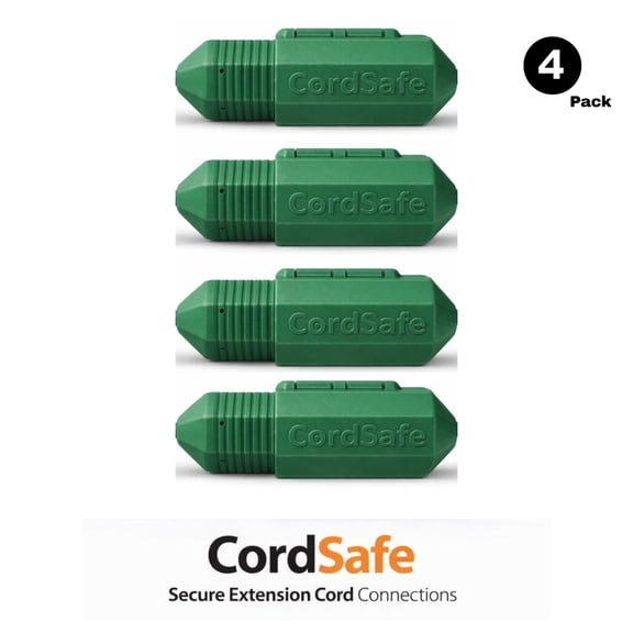 Extension Cord Connection Protector by CordSafe PLUS, Weather-Resistant