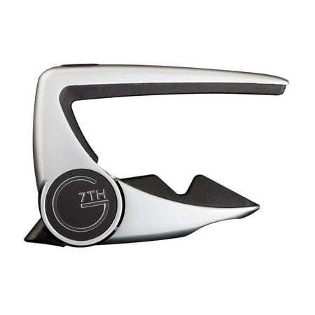 G7th Performance Guitar Capo - G7th Performance 2 Silver Capo 6-String, Silver (G7C-P2SILV)