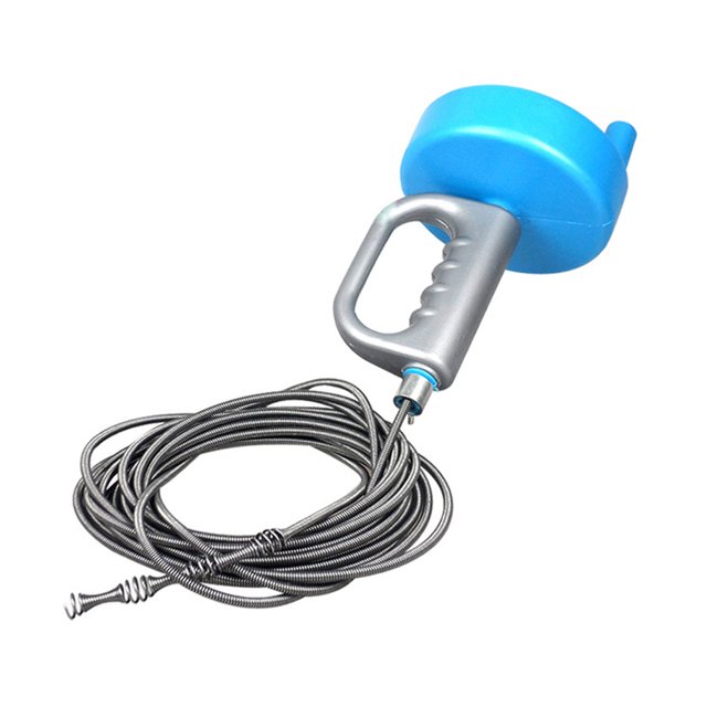 Home Cleaner Toilet Blockage Hand Tool Pipes Unclog Sewer Pipes Dredge Kitchen Toilet Clog Sewer Spring Cleaning Tool