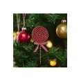 thumbnail image 4 of Shop our 14" Glitter Lollipop Bow Pick: Red & White, 4 of 5