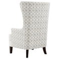 thumbnail image 4 of Pemberly Row Upholstered Fabric Accent Chair with Wingback in Latte, 4 of 11