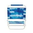 thumbnail image 5 of (5 pack) Mainstays Folding Beach Sand Chair, Blue Tie Dye, 5 of 10