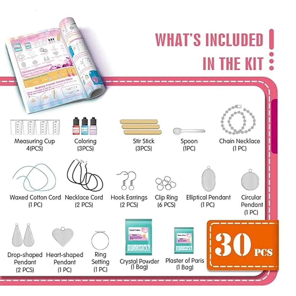 Lovely Slime Maker Kit for Kids - Includes 10+ Pre-Made Rainbow Slimes, Candy Pellets, Heart & Star Molds - DIY Glitter, Fluffy, Clear, and Glow-in-The-Dark Slime - Safe, Non-Toxic, Creative Fun