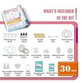 thumbnail image 7 of Lovely Slime Maker Kit for Kids - Includes 10+ Pre-Made Rainbow Slimes, Candy Pellets, Heart & Star Molds - DIY Glitter, Fluffy, Clear, and Glow-in-The-Dark Slime - Safe, Non-Toxic, Creative Fun, 7 of 7