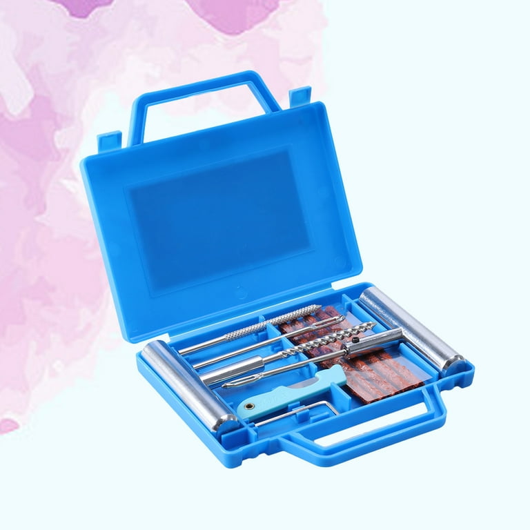 Car Tire Plug Repair Kit Spatiy 11pcs/Set Heavy Duty Tire Repair