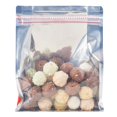 thumbnail image 2 of Bag Tek Red Plastic Large Snack Bag - Double Seal, Rip Lock, Heat Sealable - 9 1/2" x 7 1/2" x 2 3/4" - 100 count box, 2 of 11