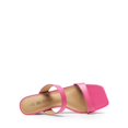 thumbnail image 3 of Sandalia DREAM PAIRS Cuña 6.5 Rosa Fucsia Punta Cuadrada PU, 3 of 6