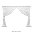 thumbnail image 2 of Lann's Linens Set of 2 Photography Backdrop Curtains, 5ft x 7ft White Wedding Photo Background, 2 of 7