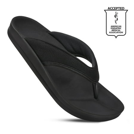 

Aerothotic Womens Enhalus Comfortable Thong Flip Flops Sandal