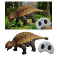 thumbnail image 3 of Jouet Dinosaure RC pour Enfants, Rugissements, à Piles, Cadeaux pour Enfants Ankylosaurus, 3 of 8
