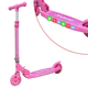 thumbnail image 3 of Scooter Patín del Diablo para Niños con Luces Plegable Altura Ajustable Antideslizante Freno 3 a 8 Años -  Rosa, 3 of 7