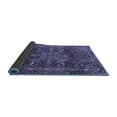 thumbnail image 2 of Ahgly Company Indoor Round Persian Blue Traditional Area Rugs, 3' Round, 2 of 4