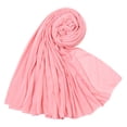 thumbnail image 2 of Delconic Soft Jersey Fabric Solid Long Hijab Scarf For Women Multi Purpose Lightweight Head Wrap Shawl Scarves For Daily Wear Travel And Holiday Occasions, 2 of 3