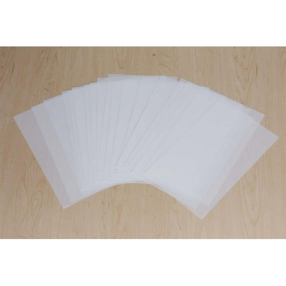 Set of 20, Translucent Frosted Film Paper for LED Backlit Menu Covers, 8.5" x 11" (LEDPPR8514)