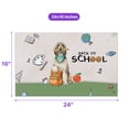 thumbnail image 5 of Hardworking Afghan Hound Ready Back to School New Year Classes Doormat Dog Lover Indoor Outdoor Welcome Mat - 12011, 5 of 5