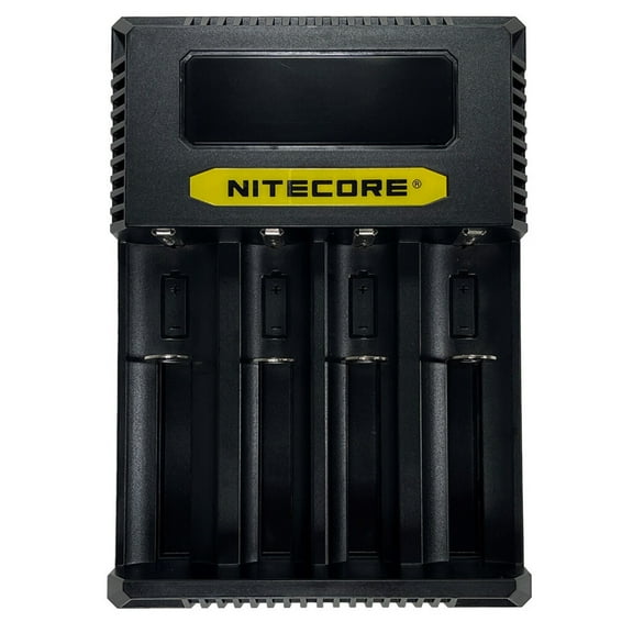 Nitecore Universal Battery Charger, Ci4, Four-Slot, Black
