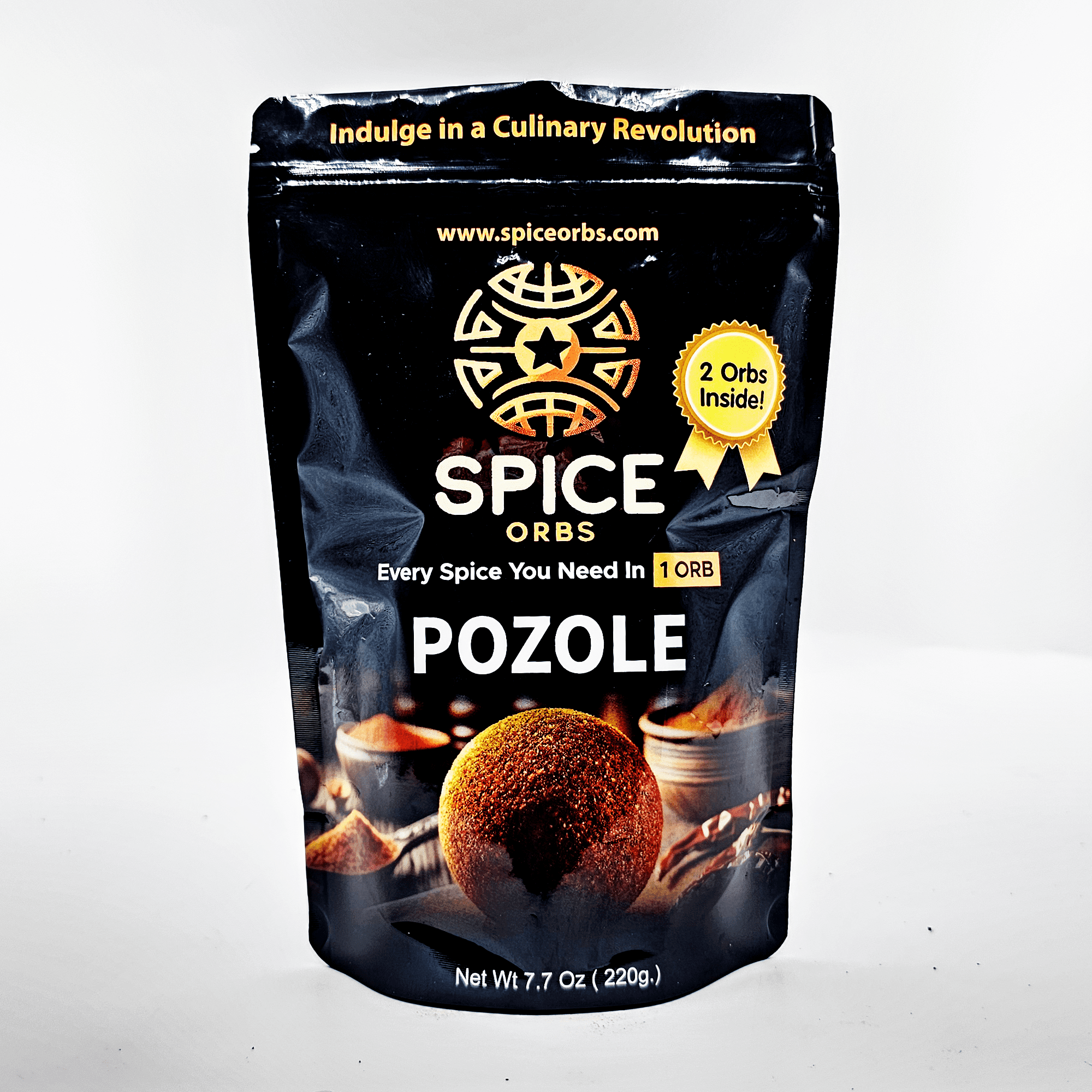 Pozole Spice Orbs - 2 Pack - Instant Pot Pozole - Made in USA - Just Add Water, Meat, & One Spice Orb