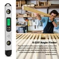 thumbnail image 2 of Yeacher 0~225掳 400mm Aluminum Alloy Digital Protractor Angle Meter Multi-function Angle Ruler LCD Display with Backlight Woodworking Inclinometer Building Woodworking Home DIY Utility Metal Ruler wi, 2 of 8
