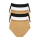 thumbnail image 2 of Paquete con 6 Pantaletas Completa De Algodón Tatys Fashion, 2 Blancas, 2 Negras y 2 Nude, 2 of 5
