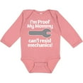 thumbnail image 3 of Inktastic Mechanic Daddy Proof Mommy Cant Resist Boys or Girls Long Sleeve Baby Bodysuit, 3 of 5