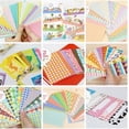 thumbnail image 1 of 220pcs Designer Paper Pad Polaroid Photo Decorative Stickers, 11cm x 6cm, 1 of 5