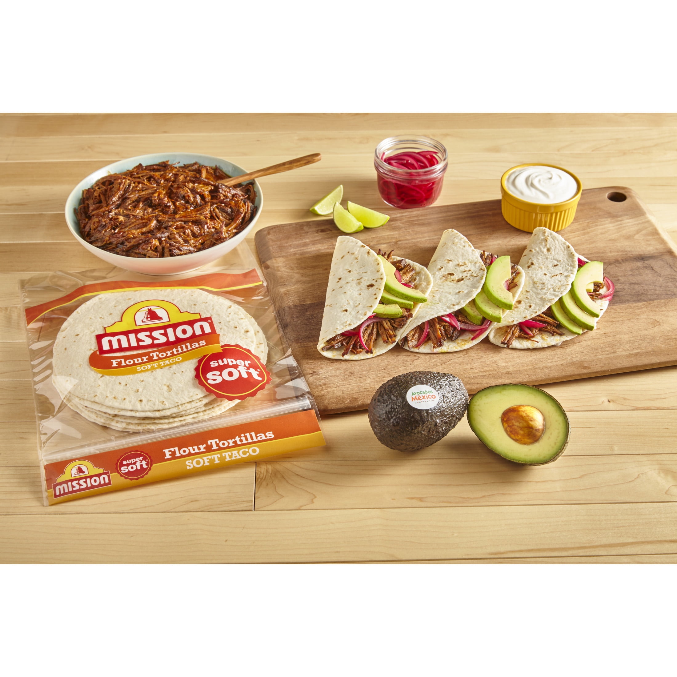 Mission Super Soft Flour Tortillas, Soft Taco Size, 10 Count