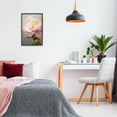 thumbnail image 3 of Stupell Industries Pink Rose in Bloom Botanical & Floral Painting Black Framed Art Print Wall Art, 16 x 24, 3 of 10