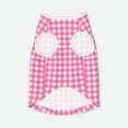 thumbnail image 6 of LNWH Classic Pink Plaid Pattern Dog Clothes, Breathable Warm Cotton Pet Clothes 3X-Large, 6 of 8