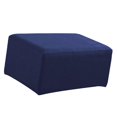 thumbnail image 3 of Funda antideslizante para taburete de Reposapiés Sunnimix Cubierta de puf otomano Azul, 3 of 7