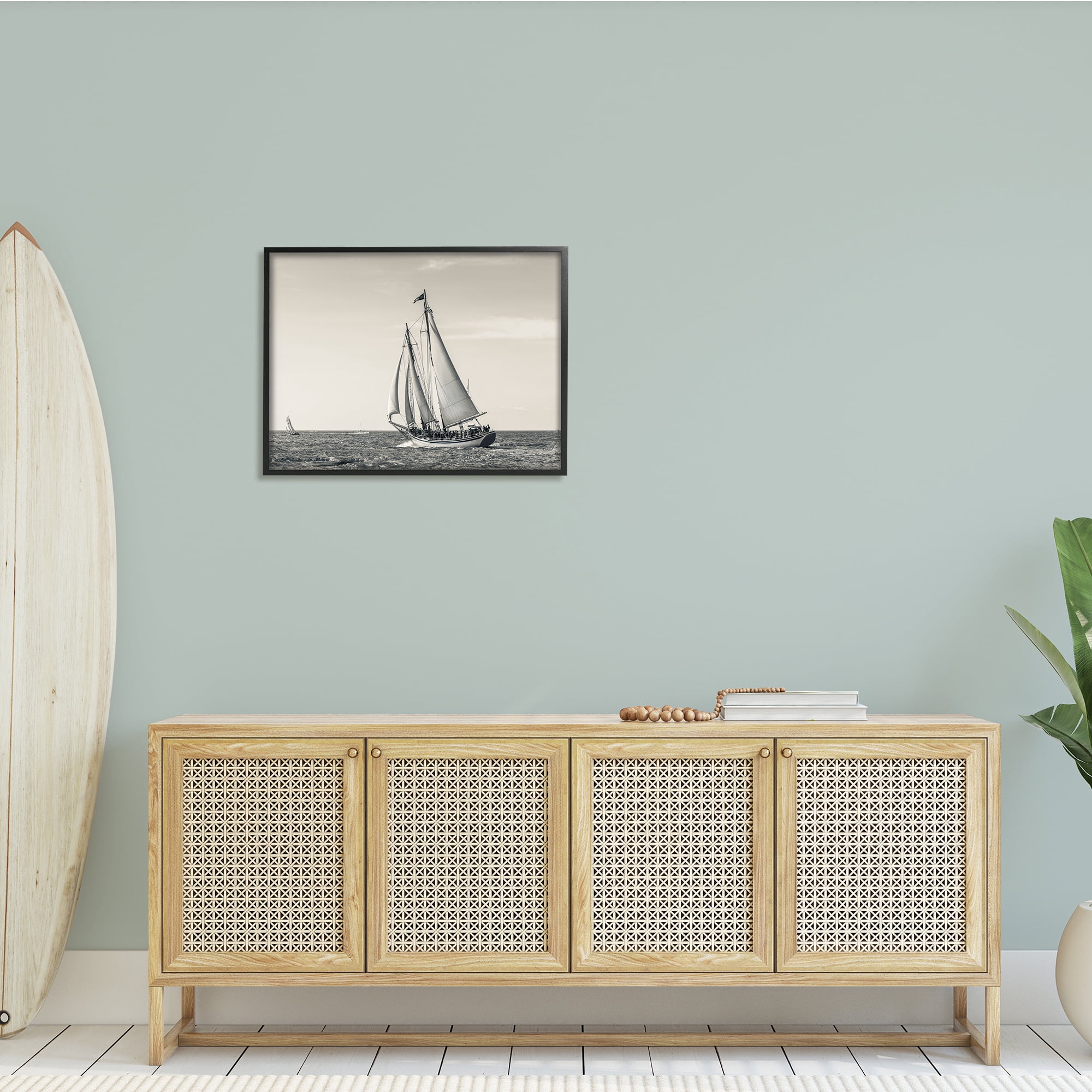 Stupell Indtries Ship At Full Sail Crowded Boat Nautical Photography,30 x 24,Design by Danita Delimont